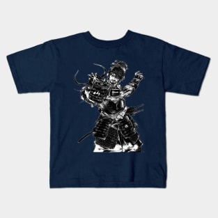 A Samurai Warrior Kids T-Shirt